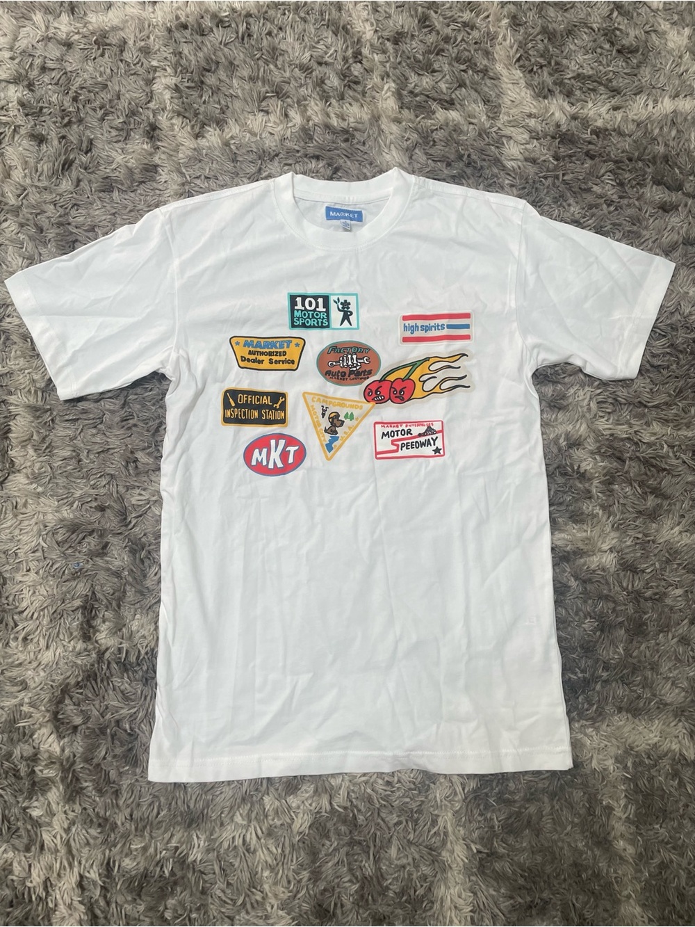 Market Multi-Patch Graphic Short Sleeve T-Shirt